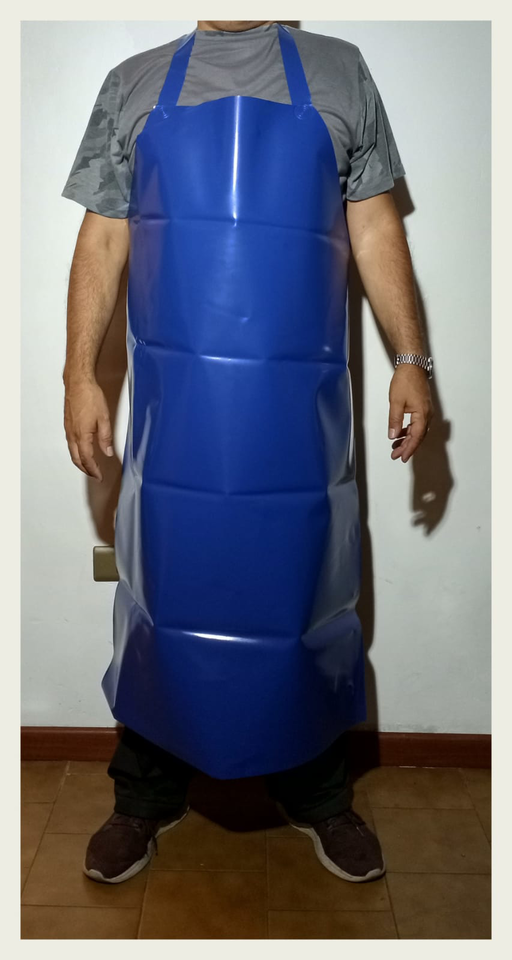 Pechera PVC Azul 1
