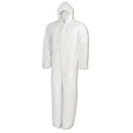 Buzo desechables blanco Microporoso c/gorro 50 gr
