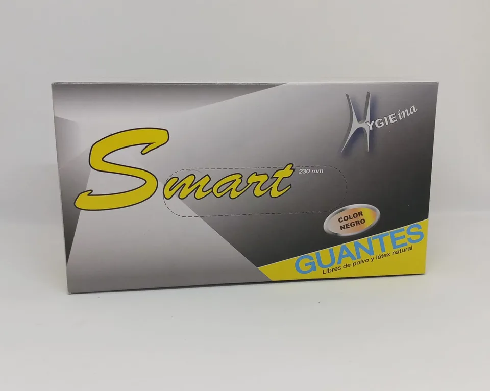 Caja Guantes Nitrilo quirurgicos Smart Negro (100 u)