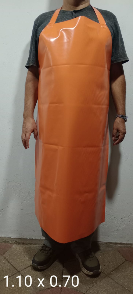 Pechera PVC Naranja-1
