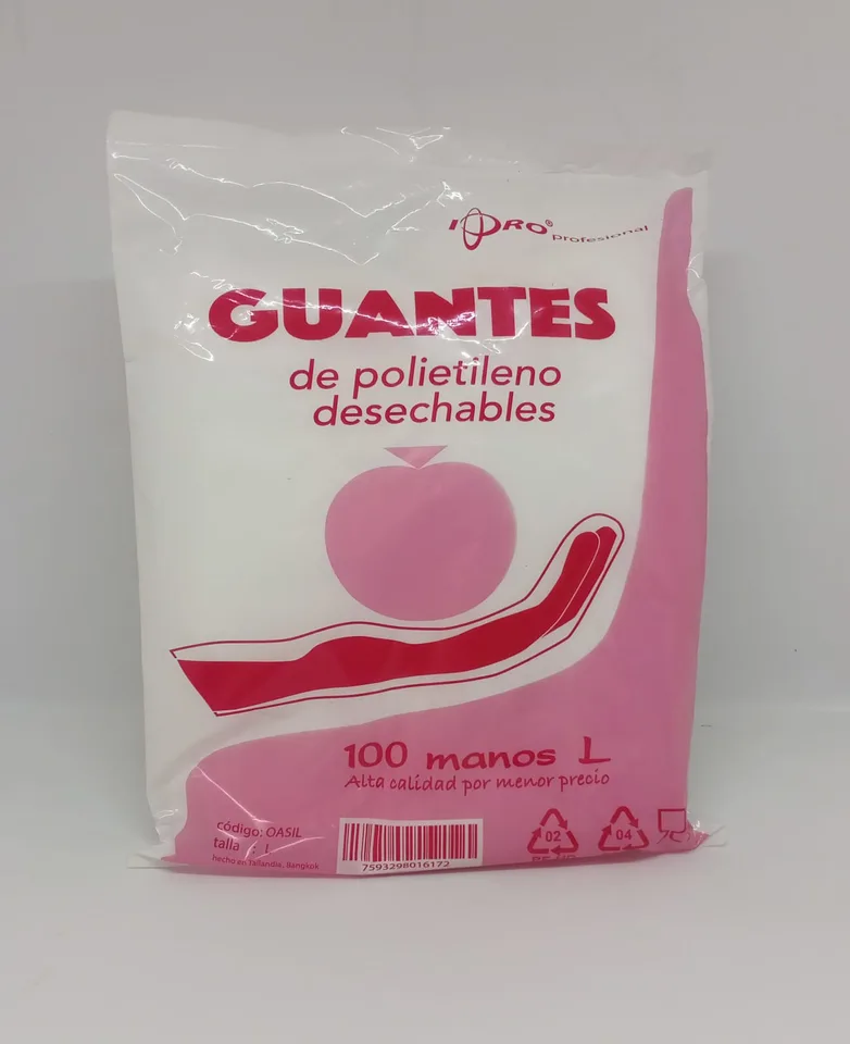 Bolsa de cubrecalzados de Polietileno (50 pares)